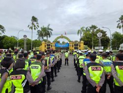 Malam Tahun Baru 2026 Kondusif, Polres Blora Terjunkan 181 Personel di 11 Titik Strategis
