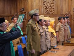 Empat Gerbong Eselon II Resmi Bergerak, Dilantik di Gedung BPPKAD