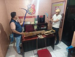 Polsek Jati Amankan Paket Celurit, Pesanan Pelajar untuk Konten Medsos