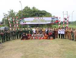 TMMD di Desa Sumber Kradenan, Bangun Jalan Rabat Beton 280 Meter