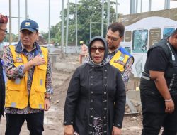 Sidak Pembangunan Pasar Ngawen, Budhe Rini Harapkan Selesai Tepat Waktu