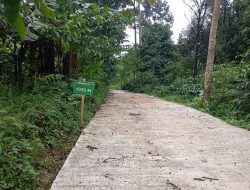 Warga Desa Gedong Kini Miliki Jalan Yang Kokoh Berkat TMMD