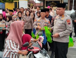 Tingkatkan Ketahanan Pangan, Polres Blora Tanam Ratusan Bibit Sayur dan Bagikan 1.000 Paket Takjil