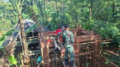 Satgas TMMD Reguler ke-127 Kodim Kendal Bangun Sumur Bor