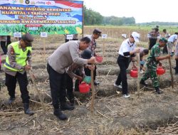 Dukung Swasembada Pangan 2026, Polres Blora Gelar Tanam Raya Jagung Serentak Bersama Kapolri