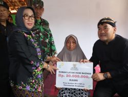 Resmi Ditutup, TMMD Sengkuyung Desa Sumber Bangun Jalan Beton, Fasilitas Religi Serta Pembangunan Rumah Tidak Layak Huni