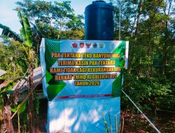 Senyum Sumringah Warga Gedong Saat Danrem 073 Resmikan Sumur Bor TMMD