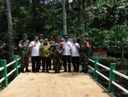 TMMD Di Tutup, Jembatan Di Dusun Tempuran Mulai Di Gunakan Warga