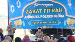 Polres Blora Salurkan 896 Paket Zakat Fitrah Anggota, Sasar Warga Kurang Mampu hingga Pondok Pesantren