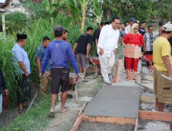 Warga Urunan Bangun Jalan Sendiri dan Viral, Bupati Arief Langsung ‘Gercep’ Cek Lokasi