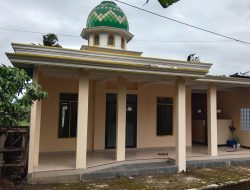 Mushola Tampak Lebih Cerah dan Terang, Setelah di Rehab satgas TMMD
