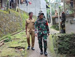 Dandim Tinjau Lokasi TMMD, Pastikan Pekerjaan Selesai