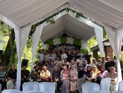 Halal bi Halal dan Temu Kangen Alumni Karyawan PT Djambu Bol Kudus Sangat Meriah di Omah Kebon Kedungsari Gebog