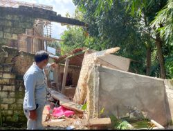 Hujan Deras Picu Longsor di Kemiri Jepon, Empat Rumah Warga Rusak Tergerus Tanah