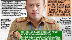 Kadis Perdagangan: Pungutan Rp13 Juta di Ruko Bukit Kemuning Itu Pungli