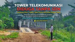 Tower Telekomunikasi Diduga Berdiri Tanpa Izin di Lampung Utara, Nama Mitratel Terseret